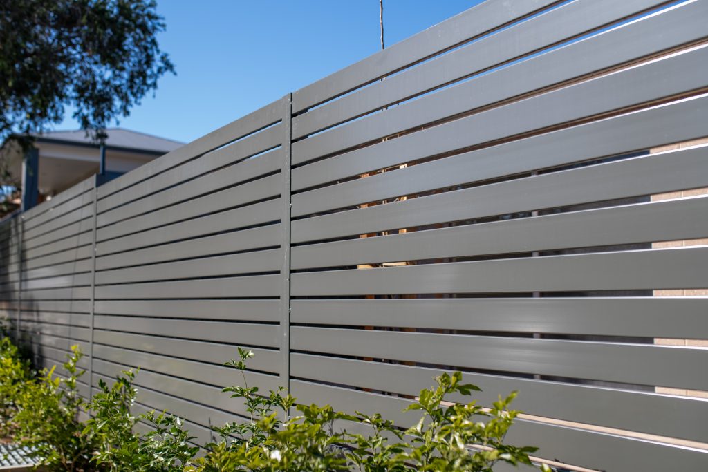 Custom Slat Fencing in Brisbane Horizontal Slat Fencing and Screens